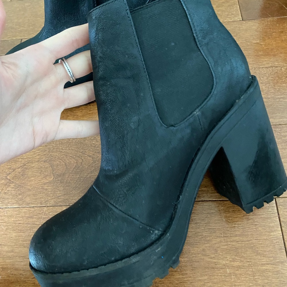 H&M black booties